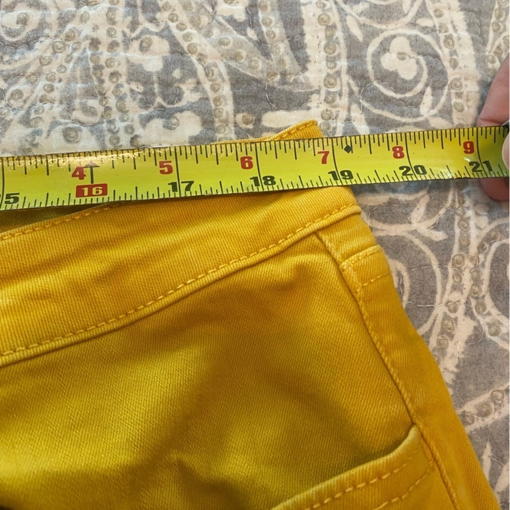 a.n.a. Everyday Jeggings Mustard Yellow stretch size 18 - Picture 5 of 5
